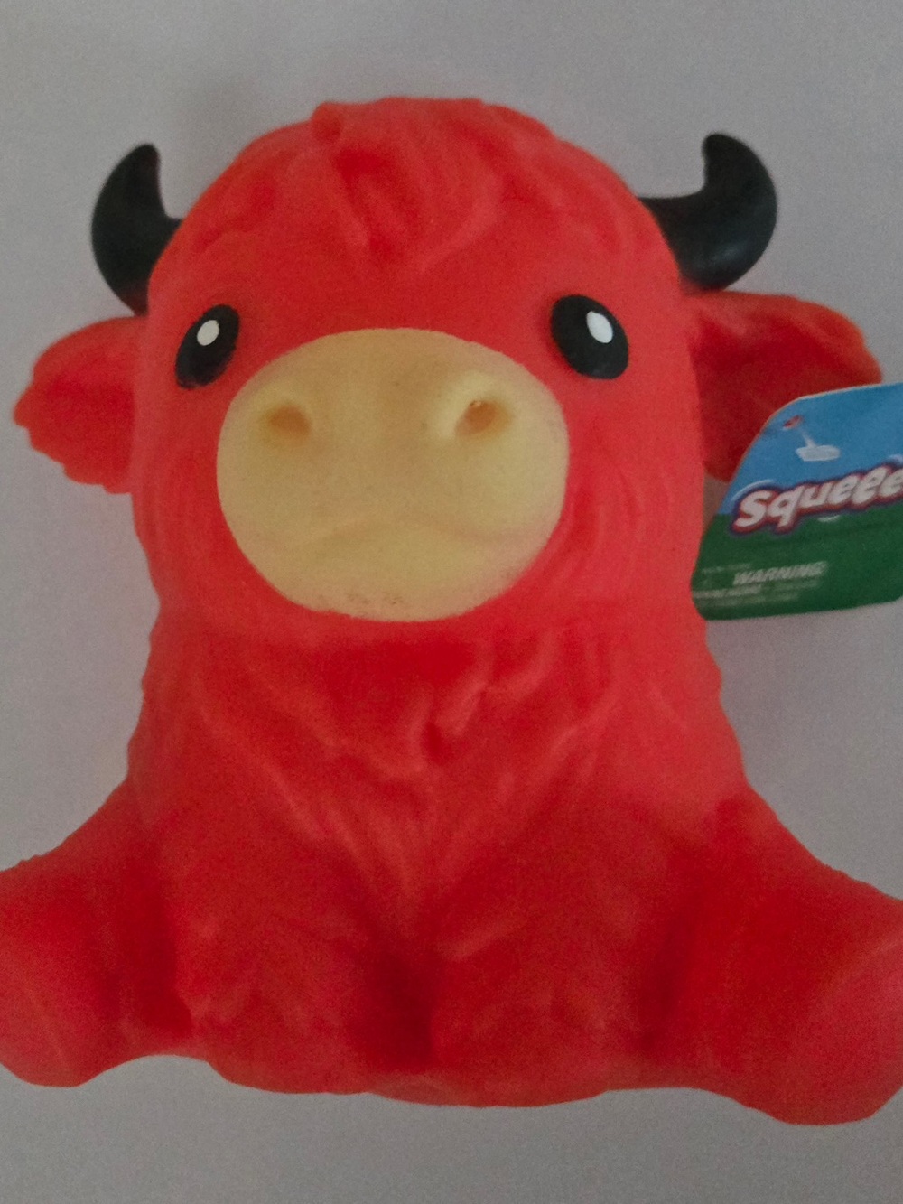 Red Highland Cow Squishy – Brand New With Tag!